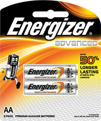 ENERGIZER ADVANCED  AA - 2 PACK (MOQ12) X91RP2