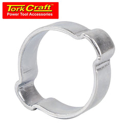 TORK CRAFT DOUBLE EAR CLAMP C/STEEL 17-20MM (10PC PER PACK)