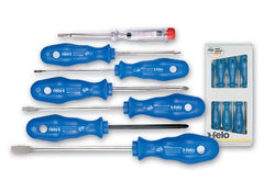FELO SCREWDRIVER SET 5-PCE BLUE SERIES SL;PH