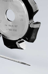 CUTTER - V GROO HW 118X14-90GRAD/ALU