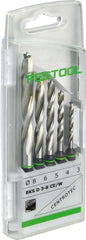 SET OF DRILL BKS D 3-8 CE/W