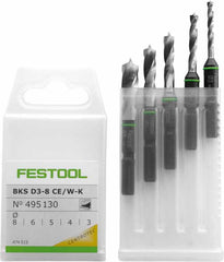 SET OF DRILL BKS D 3-8 CE/W-K