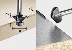 CHAMFER CUTTER S8 HW 15