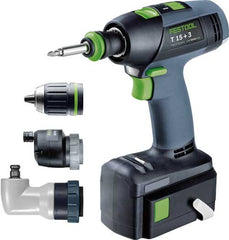 FESTOOL CORDLESS DRILLS T 15+3 LI 5,2 SET