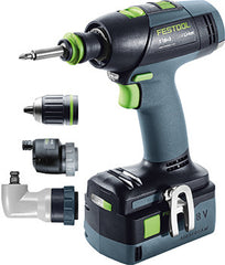 FESTOOL CORDLESS DRILLS T 18+3 LI 5,2 SET
