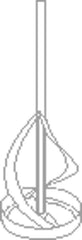ROUND STIRRER RS 2 100X600 M 14