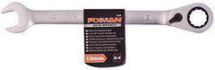 FIXMAN REVERSIBLE COMBINATION RATCHETING WRENCH 13MM