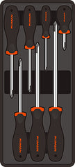 FIXMAN 7-PC PHILIPS SCREWDRIVERS