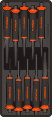 FIXMAN 10-PC PUNCHES PIN 2-3-4-5 PUNCH 2-3-4-5-6 CENTER PUNCH 8MM