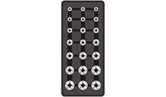 FIXMAN TRAY 21 PIECE 1/2' DRIVE SOCKETS