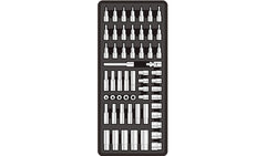 FIXMAN TRAY 57 PIECE 1/4' DRIVE SOCKETS AND ACCESSORIES