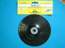 GRINDER PAD & NUT 178MM M14X2MM BLACK