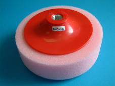 BLACK SOFT POLISHING SPONGE 150MM M14 X 2MM