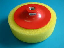 YELLOW AGGRESSIVE SPONGE 150MM M14 X 2MM