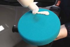 LIQUID SHINE 150MM FINE CUT FOAM PAD - TURQUOISE 2PCE