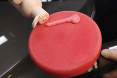 LIQUID SHINE 150MM ZERO SWIRL FOAM PAD - RED 2PCE