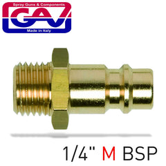 CONNECTOR BRASS 1/4'M