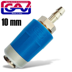 SAFETY QUICK COUPLER 10MM TWO STAGE RELEASE