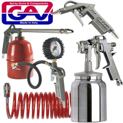 SPRAY GUN KIT 5PIECE W/162B