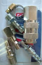 QUICK COUPLER SET 7PIECE PACKAGED