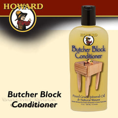 HOWARD BUTCHER BLOCK CONDITIONER 12 FL.OZ