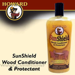 HOWARD SUNSHIELD OUTDOOR FURNITURE WAX 16FL.OZ