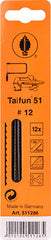 SCROLL SAW BLADE 10TPI PLAIN 12PK