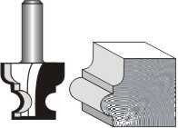 PALACE PATTERN BIT 1' X 1/2' 1/2' SHANK