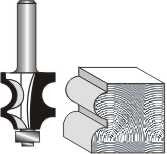 LARGE BEAD BIT 15/16' X 5/8'  RADIUS 5/16' 1/4' SHANK