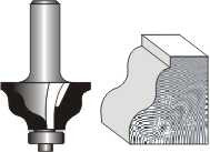 WAVY EDGE BIT 1 1/4' X 11/16' 1/4'SHANK