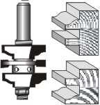 DOUBLE REVERSABLE STYLE & RAIL ASEMBLY OGEE 3/8' X 15/16' 1/2' SHANK