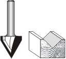 V-GROOVE BIT TCT 1/2'