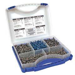 KREG WOOD POCKET HOLE SCREW KIT 225 PCE 25 32 & 64 MM LENGTHS