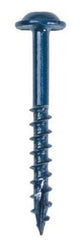 KREG BLUE-KOTE WR POCKET SCREWS 1 1/4'#8 COARSE WASHER HEAD 100CT