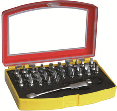 SCREWDRIVER BIT SET 37 PC MINI RATCHET & QUICK BIT HOLDER INCLUDED CRV