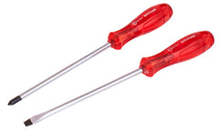 SCREW DRIVER SET PVC 2PC SL6.5 X 150MM. PH2 X 150MM
