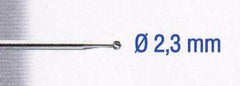 STEEL ENGRAVING CUTTERS 2.3MM BALL.SH.2.35MM.2PCS