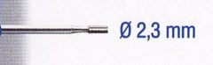 STEEL ENGRAVING CUTTERS 2.3MM. CYL.SH.2.35MM.2PCS