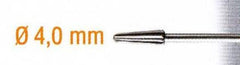 STEEL MILLING CUTTER 4MM.FLAME.SH 2.35MM