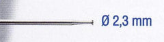 STEEL ENGRAVING CUTTERS 2.3MM.WHEEL.SH2.35MM.2PCS