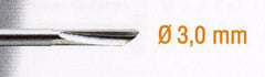 HSS FLUTE BIT 3MM. STRAIGHT GROV.SH3MM