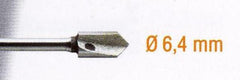 HSS ROUTER BIT 6.4MM. V GROV.SH3MM
