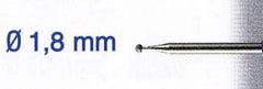 DIAMOND BIT 1.8MM. BALL.SH 2.35MM