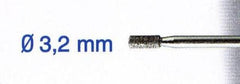 DIAMOND BIT 3.2MM. CYL. SH 3MM