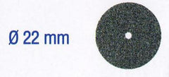 WHEEL GRINDING STONES.SILICON CARBIDE.22MM.2PCS