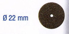 WHEEL GRINDING STONES. BROWN ABV.22MM.2PCS