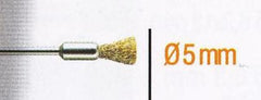 BRASS END WIRE BRUSHES 5MM.SH 2.35MM