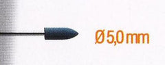 RUBBER POLISHING POINT 5MM.BULLET.SH3MM