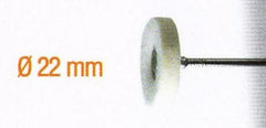 HARD FELT POLISHER 22MM.WHEEL.SH.2.35MM