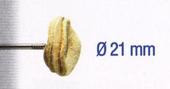 CHAMOIS LEATHER DISC 21MM.SH2.35MM